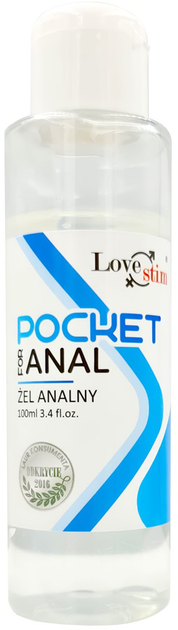 Żel analny Pocket For Anal 100 ml (5903268070103) - obraz 1