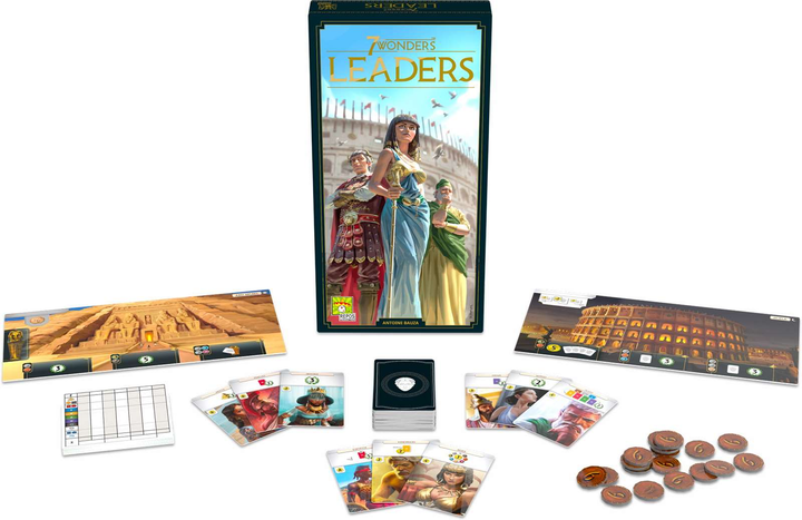 Dodatek do gry planszowej Asmodee 7 Wonders: Leaders 2nd Edition (5425016925348) - obraz 2