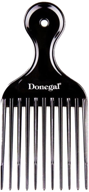 Щітка Donegal для кучерявого волосся чорна (1513) (5907549215139) - зображення 1