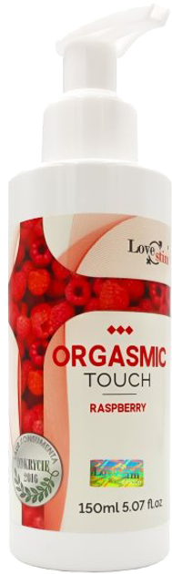 Масло інтимне Love Stim Orgasmic Touch ароматизоване Малина 150 мл (5903268071131) - зображення 1