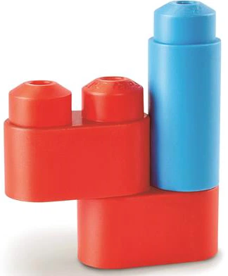 Klocki konstrukcyjne PolyM Budowniczy 80 elementów (6943478021518) - obraz 7