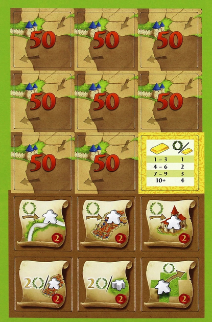 Gra planszowa z dodatkami Bard Carcassonne Big Box (wersja norweska, duńska, szwedzka) (7350065323402) - obraz 6