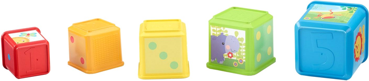 Кубики Fisher-Price Stack & Explore Blocks (0887961037807) - зображення 5
