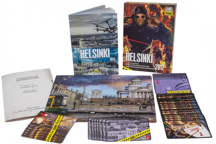Gra planszowa Tactic Crime Scene Helsinki 2012 (6416739585420) - obraz 2