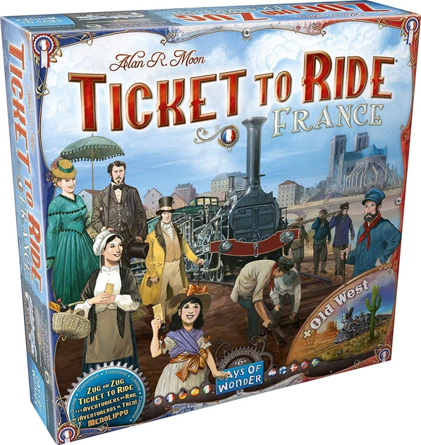 Доповнення до настільної гри Days Of Wonder Ticket to Ride France (0824968721285) - зображення 1