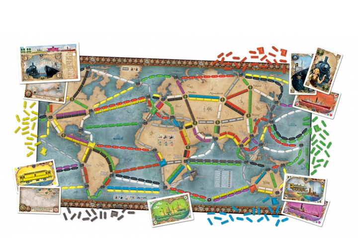 Настільна гра Days Of Wonder Ticket to Ride Sails and Rails (0824968720929) - зображення 3
