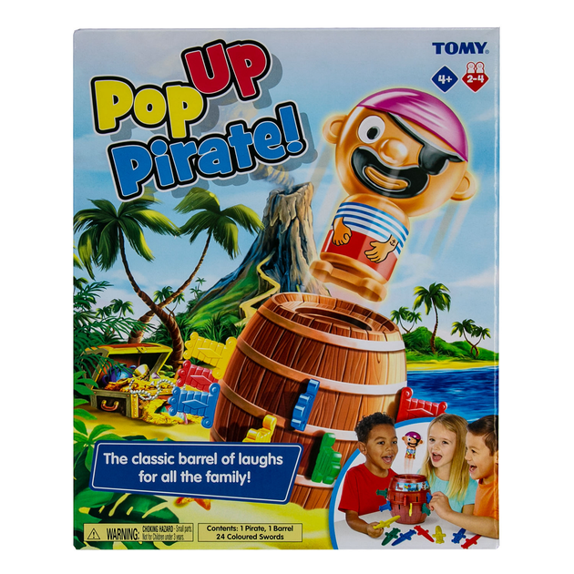 Настільна гра Gra planszowa Tomy Pop-Up Pirate (5011666070288) - зображення 1