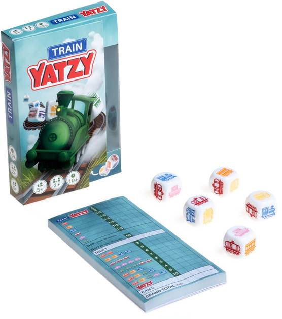 Настільна гра Yatzy Train (5414301524687) - зображення 1