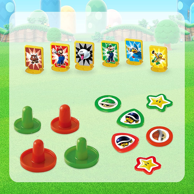 Gra planszowa Epoch Super Mario Air Hockey (5054131073612) - obraz 4