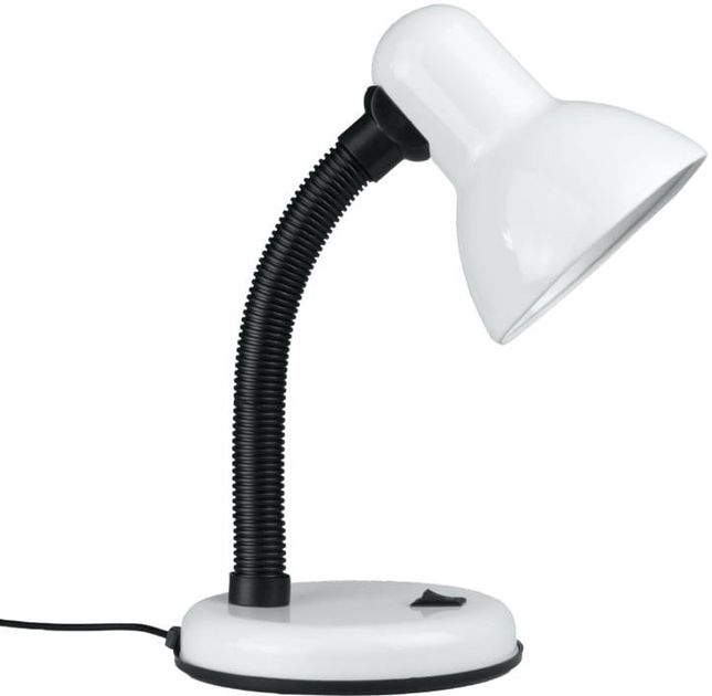 Настільна лампа DPM E27 біла (DTL001W) - зображення 2