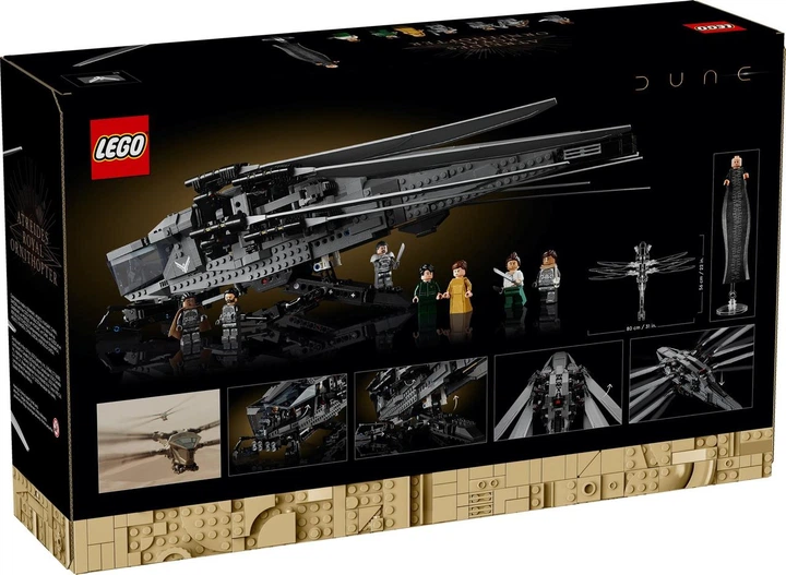 Конструктор Lego Icons Дюна. Королевский Орнитоптер Атрейдесов 10327 - изображение 2