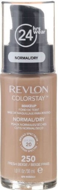 Тональний крем Revlon ColorStay для нормальної та сухої шкіри 250 Fresh Beige 30 мл (309974677073) - зображення 1