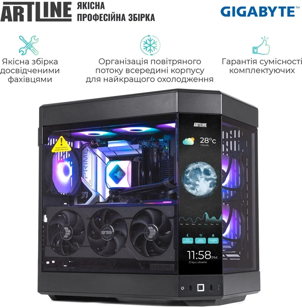 Компьютер ARTLINE Gaming Y60 Windows 11 Home (Y60v34Win) - Фото 8 Компьютер ARTLINE Gaming Y60 Windows 11 Home (Y60v34Win) - изображение 8