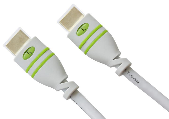 Кабель TECHly HDMI 1.4 Ethernet M/M 1 м Білий (8057685306905) - зображення 3