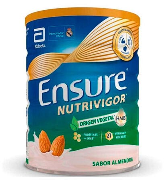 Дієтична добавка Ensure Nutrivigor Vegetable Origin Almond Flavour 400 г (8427030015309) - зображення 1