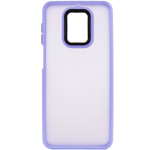 Чохол TPU+PC Lyon Frosted для Xiaomi Redmi Note 9s / Note 9 Pro / Note 9 Pro Max Purple - зображення 2