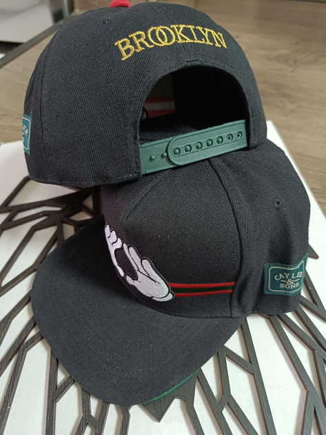 Снэпбек Snapback Кепка Бейсболка Снепбек Cayler Sons Руки Микки черный 
