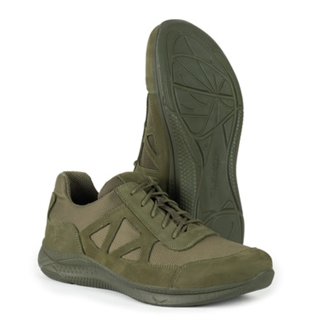 Кросівки тактичні Ягуар зі вставками кордури Олива 40 (265 мм) - зображення 1