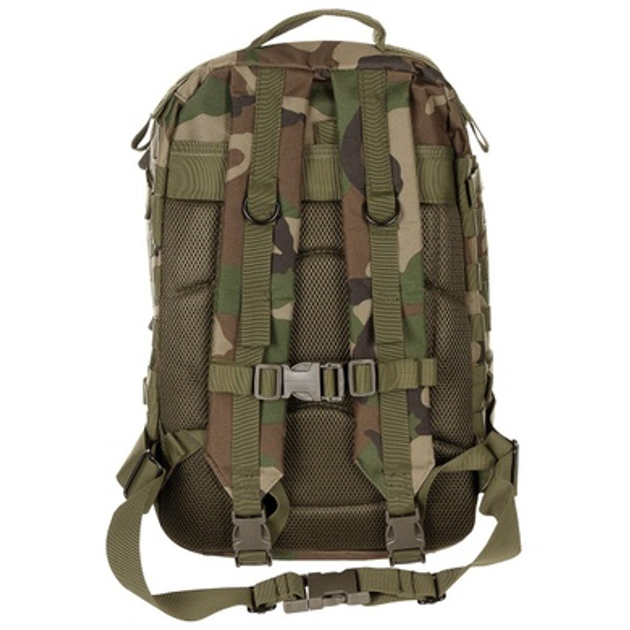 Рюкзак тактический MFH «Assault II» 40L Woodland - изображение 2