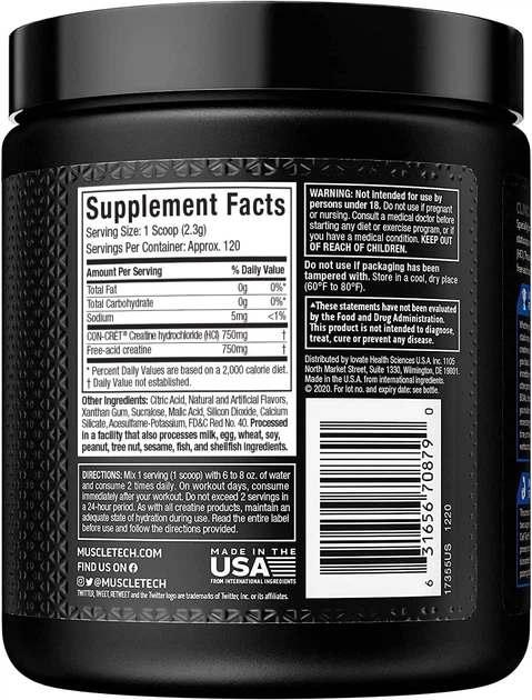 Креатин MuscleTech Cell-Tech Creactor 269 g (Fruit Punch Extreme) - изображение 2