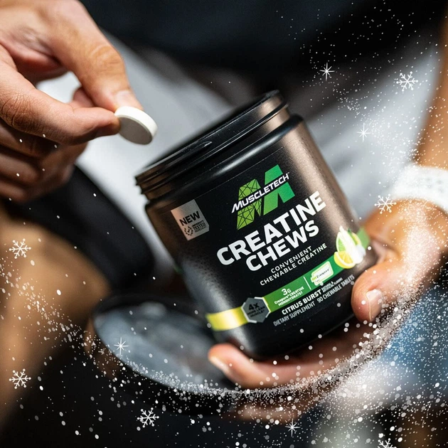 Креатин MuscleTech Creatine Chews 90 Chewable Tablets (Citrus Burst) - изображение 3