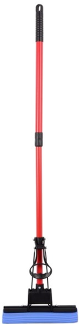 Швабра для прибирання Idea Home DS-1311 Blue-Red з віджимом (DS-1311 Single roller Blue-Red) - зображення 2