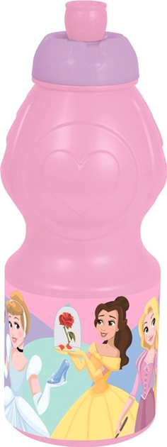 Butelka na wodę Euromic Disney Princess 400 ml (8412497512324) - obraz 1