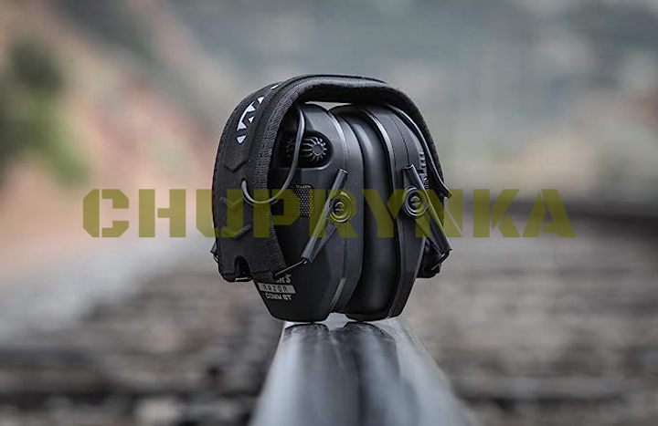 Активні тактичні навушники Walker's Razor Slim Quad Black Bluetooth (з 4 мікрофонами та блютузом), Чорний - зображення 2