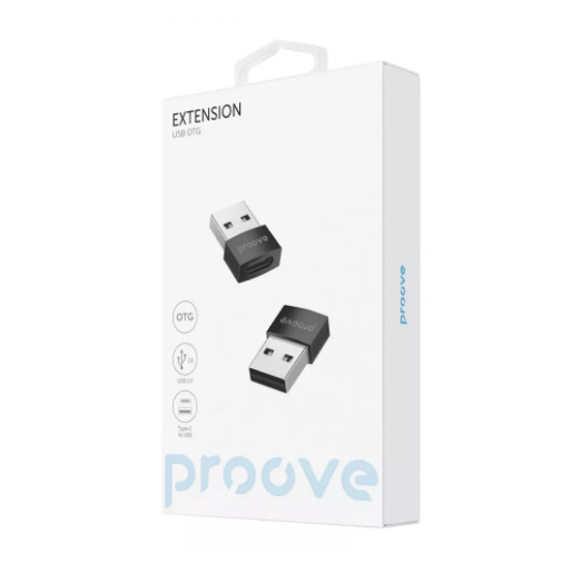 Перехідник OTG Proove Extension Type-C to USB HBEX00012001 - зображення 3