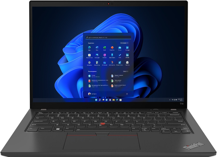 Laptop Lenovo ThinkPad T14 G4 (21K3001BPB) Thunder Black - obraz 1