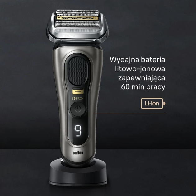 Golarka elektryczna Braun Series 9 Pro+ 9515s Metal szlachetny (218030) - obraz 3