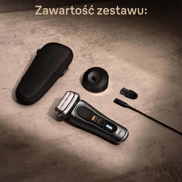 Golarka elektryczna Braun Series 9 Pro+ 9515s Metal szlachetny (218030) - obraz 7