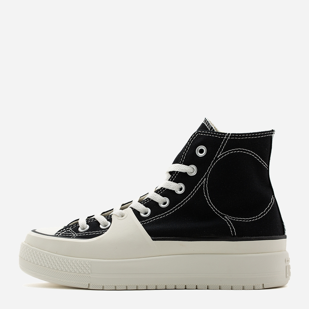 Trampki damskie za kostkę Converse Chuck Taylor All Star Construct A05094C 37.5 Czarne (194434075076) - obraz 1