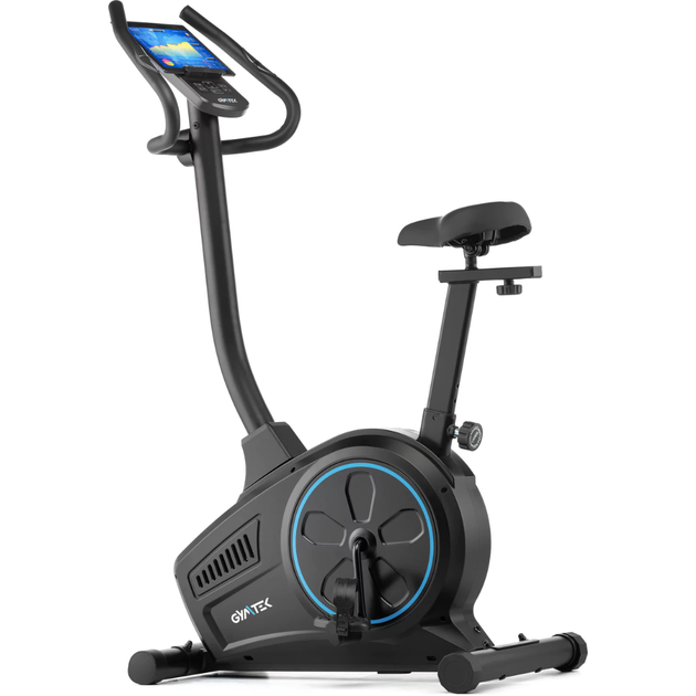 Велотренажер Gymtek XB2000 до 150 кг электромагнитный домашний синий ...