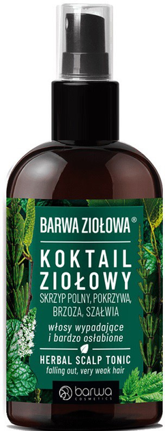 Koktajl Barwa ziołowy do włosów wypadających i bardzo osłabionych 95 ml (5902305007430) - obraz 1