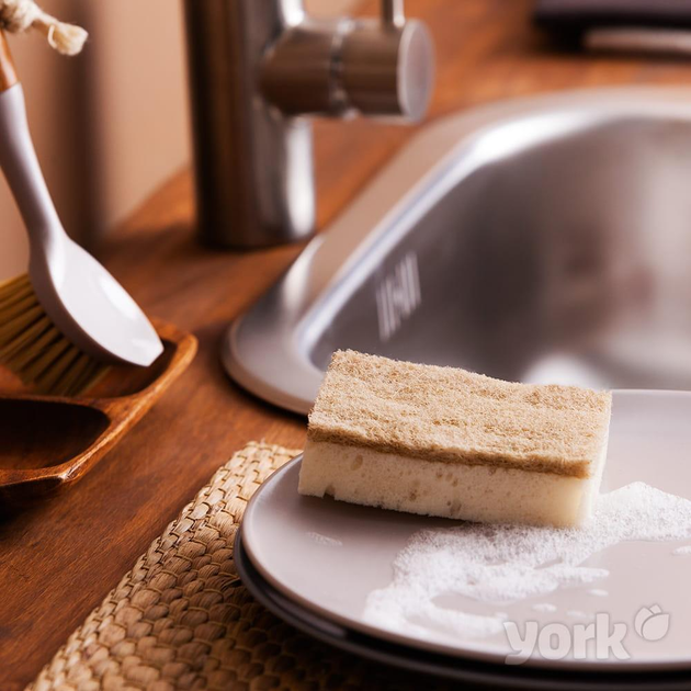 Губки для мытья посуды YORK ЭКО 2шт (YR-3020) от продавца: Homsweet – в ...