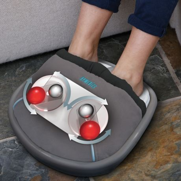 Masażer do stóp HoMedics Gel Air Shiatsu with Heat GSF-500H-EU - obraz 5