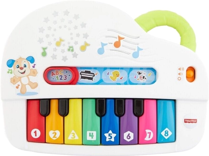 Zabawka edukacyjna Fisher-Price Baby Muzyczne pianino (887961763652) - obraz 2