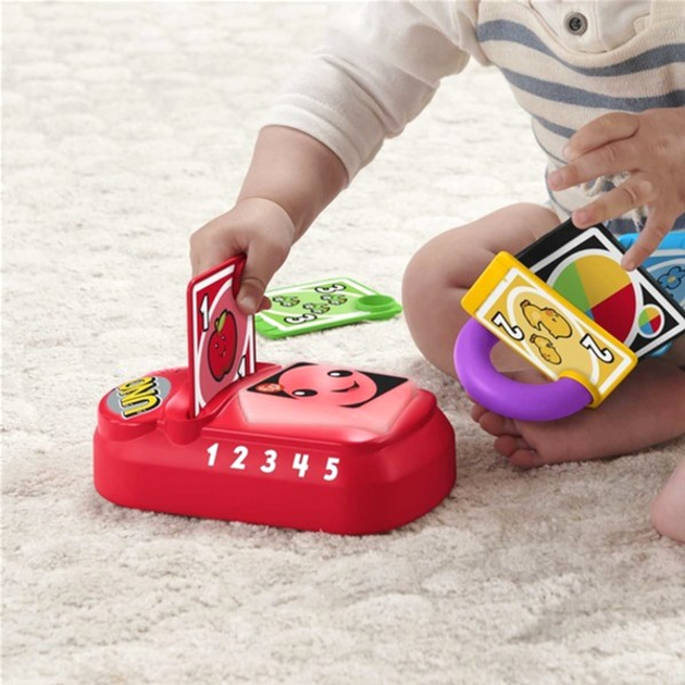 Zabawka edukacyjna Fisher-Price Uno Ucz się i śmiej (194735068128) - obraz 5