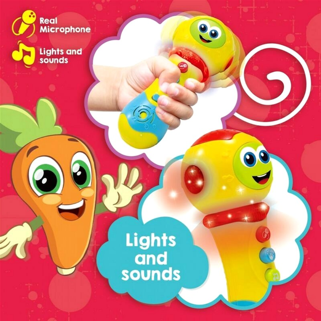 Мікрофон Lisciani Carotina Baby 2 in 1 (8008324100606) - зображення 4