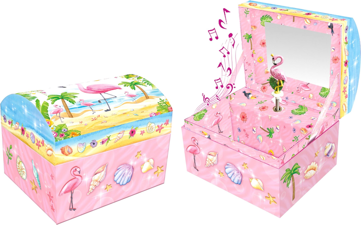Muzyczna szkatułka Pulio Pecoware Flamingo (5907543779460) - obraz 3
