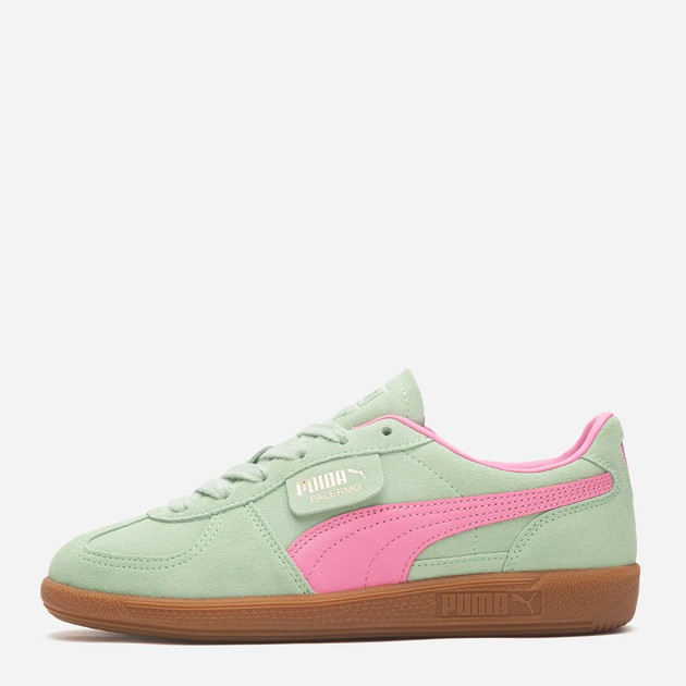 Жіночі кеди низькі Puma Palermo W 39646302 38 Зелені (4099685706723) - зображення 1