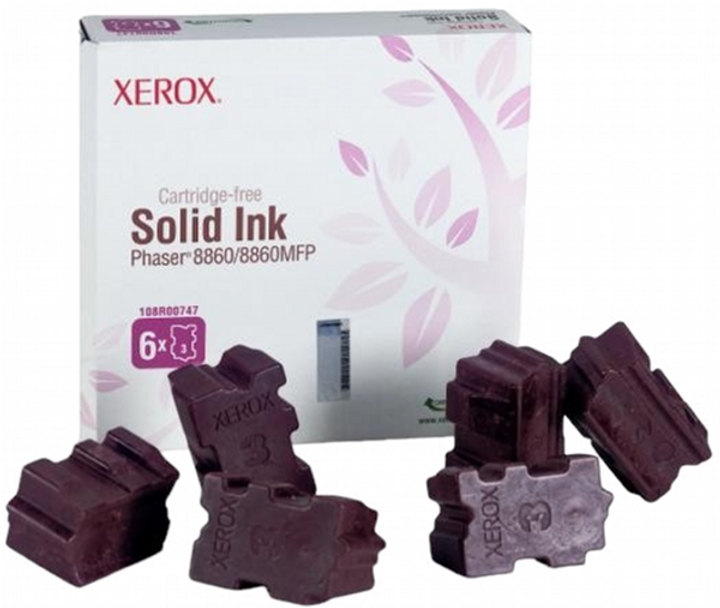 Комплект картриджів Xerox Phaser 8860 6 шт Magenta (95205740561) - зображення 1