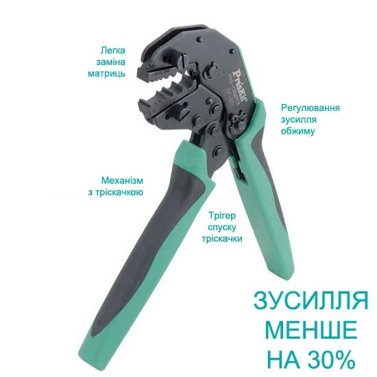 Клещі Pro'sKit CP-371 - изображение 2