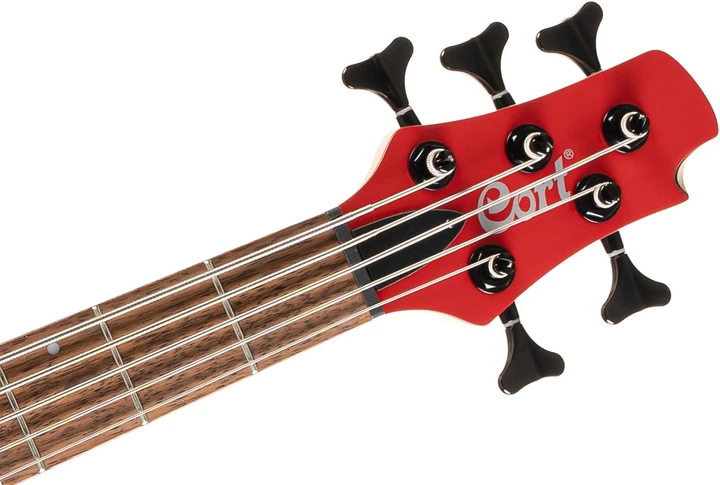 Бас-гитара Cort C5 Deluxe (Candy Red) - изображение 3