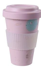 Термокухоль Stoneline Awave Coffee 400 мл рожевий (21956) - зображення 1