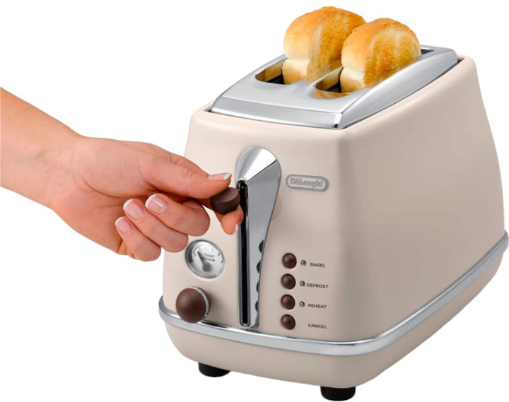 Toster Delonghi Icona Vintage CTOV 2103.BG - obraz 5