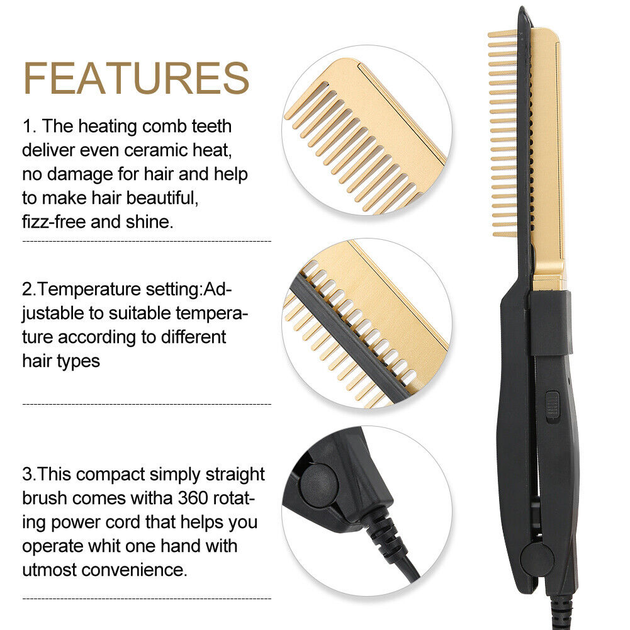 Heated comb best sale