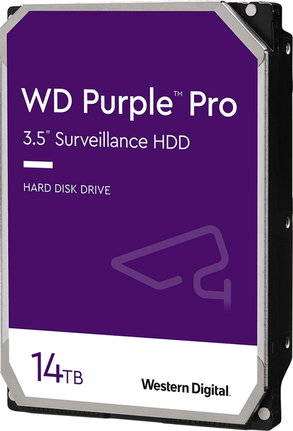 Жесткий диск Western Digital Purple Pro 14TB 7200rpm 512MB