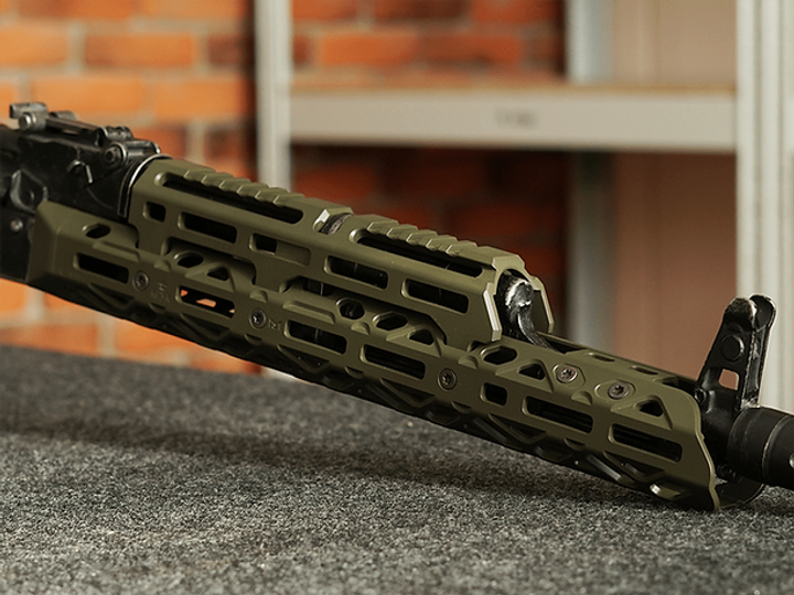 Длинная струйка КРУК 1U004B ODGreen M-Lok с длинным верхним мостиком - изображение 1